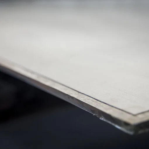 clad plate edge peeling