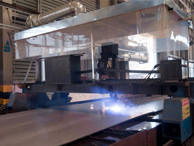 Clad Plates Plasma Cutting Technology